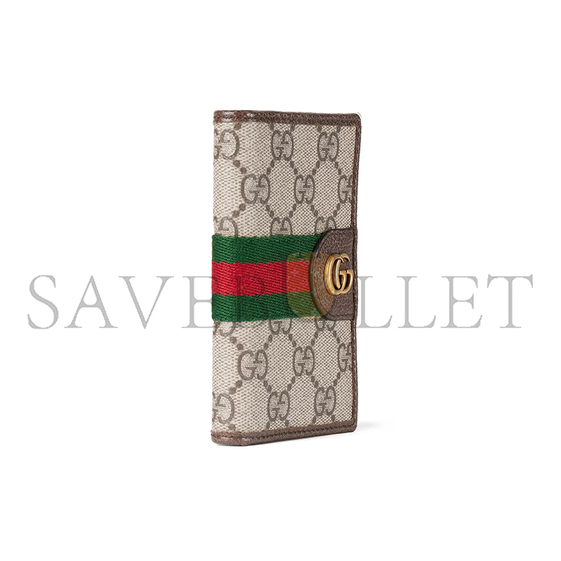 GUCCI OPHIDIA LONG CARD CASE 834691 (15*12cm) GUCCI OPHIDIA LONG CARD CASE 834691 (15*12cm)